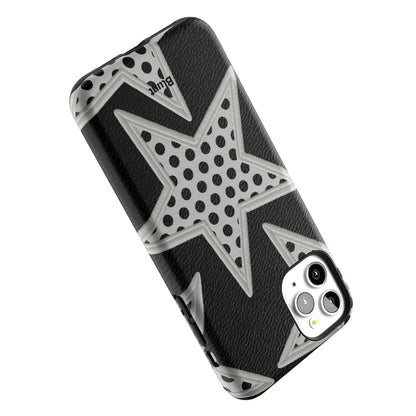 Noir Polka Star iPhone Case gallery - Iphone_11_Pro_Max_5