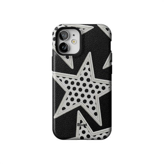 Noir Polka Star iPhone Case gallery - Iphone_12_Mini_Air_Plus_1