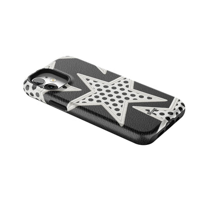 Noir Polka Star iPhone Case gallery - Iphone_12_Mini_Air_Plus_2