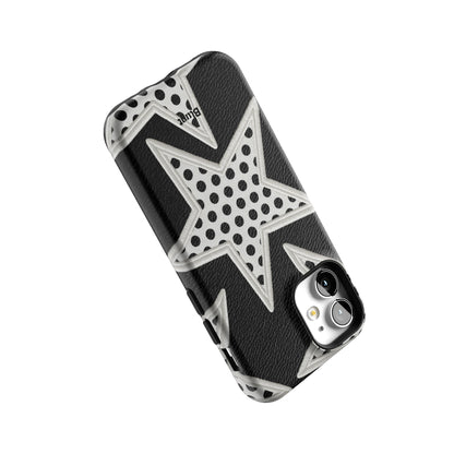 Noir Polka Star iPhone Case gallery - Iphone_12_Mini_Air_Plus_5