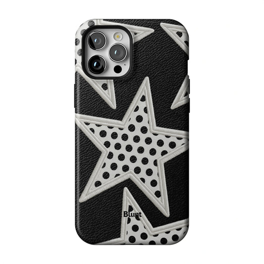 Noir Polka Star iPhone Case gallery - Iphone_12_Pro_Max_1