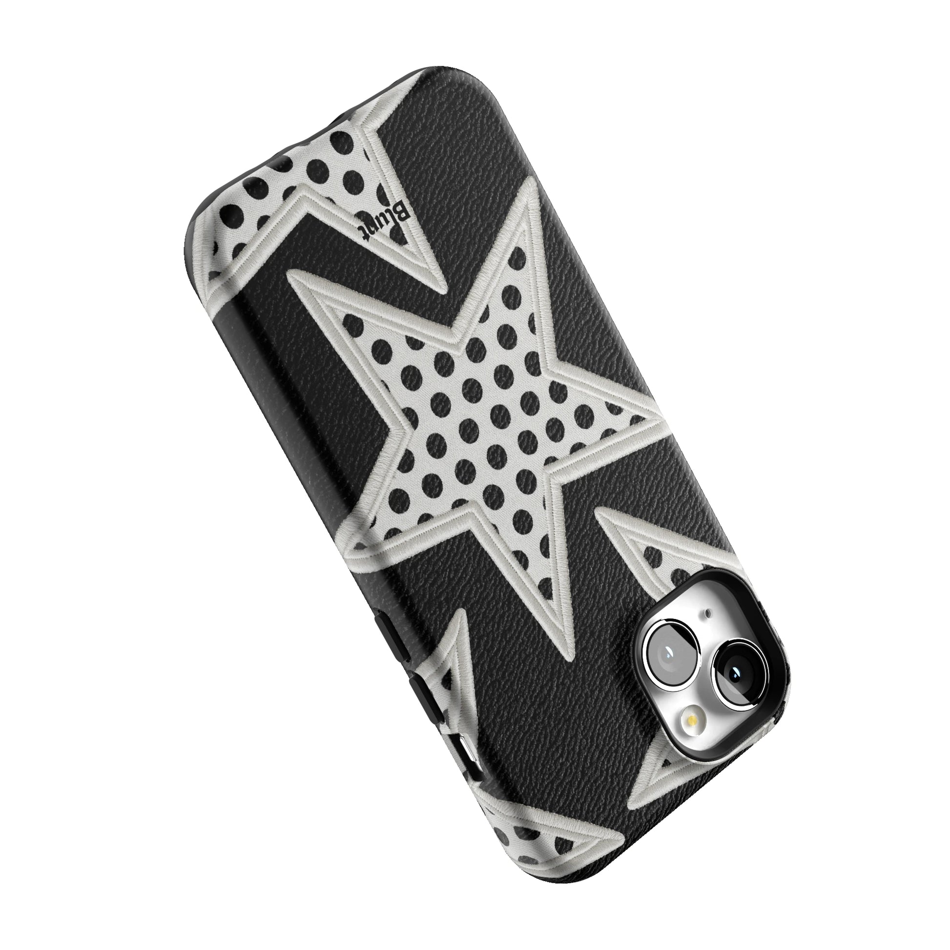 Noir Polka Star iPhone Case gallery - Iphone_13_Iphone_5