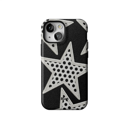 Noir Polka Star iPhone Case gallery - Iphone_13_Mini_Air_Plus_1