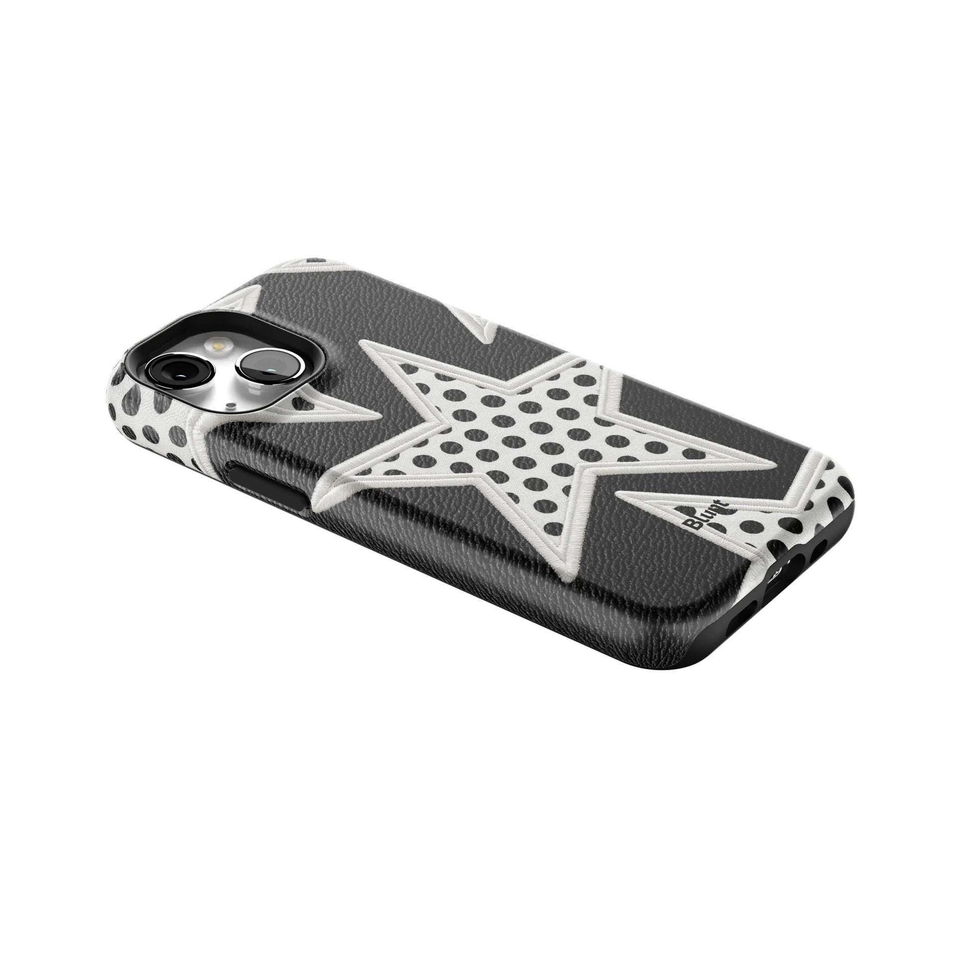 Noir Polka Star iPhone Case gallery - Iphone_13_Mini_Air_Plus_2