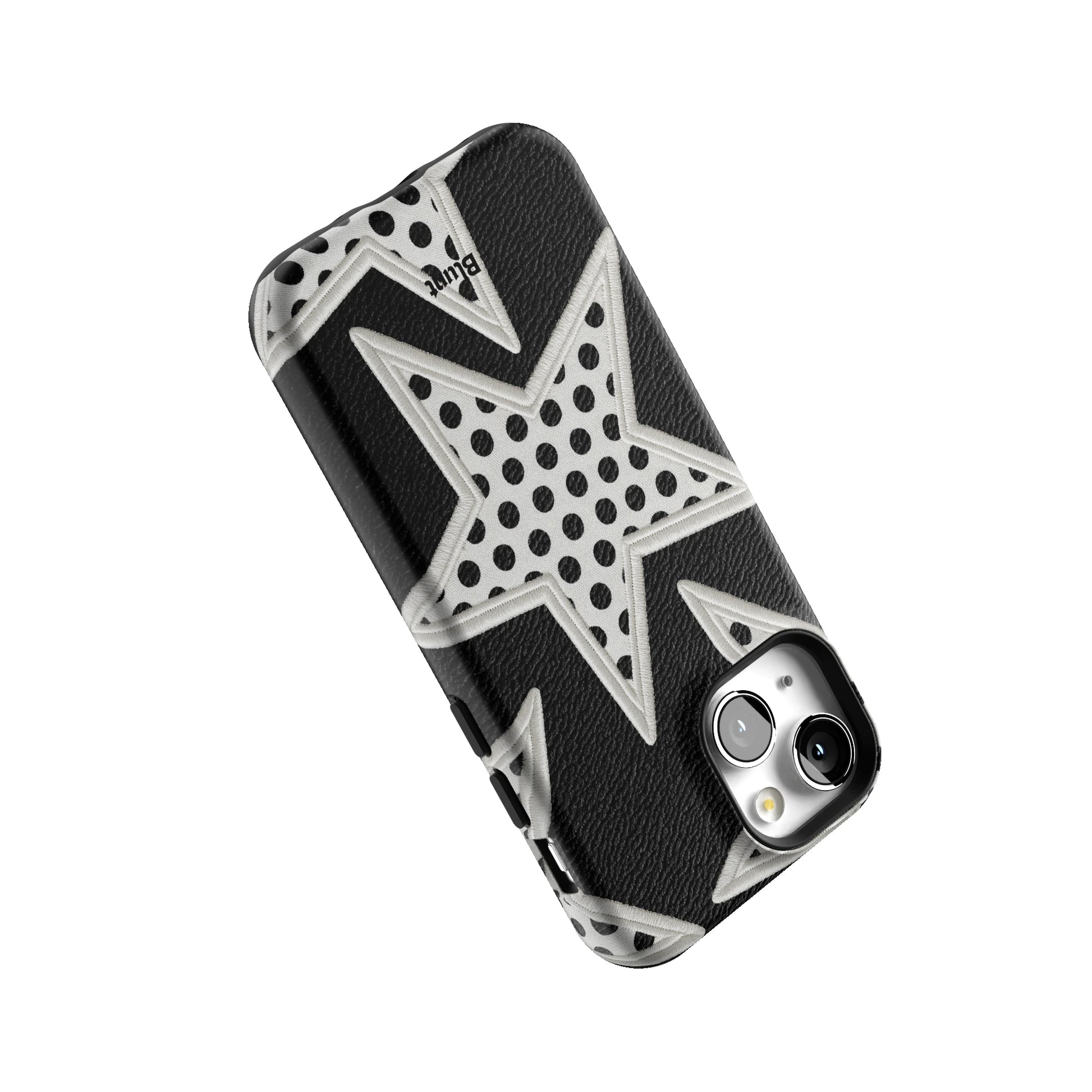 Noir Polka Star iPhone Case gallery - Iphone_13_Mini_Air_Plus_5
