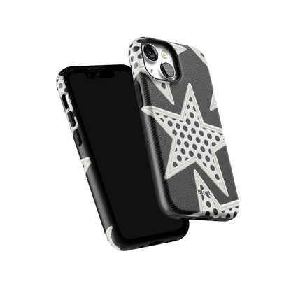 Noir Polka Star iPhone Case gallery - Iphone_13_Mini_Air_Plus_6