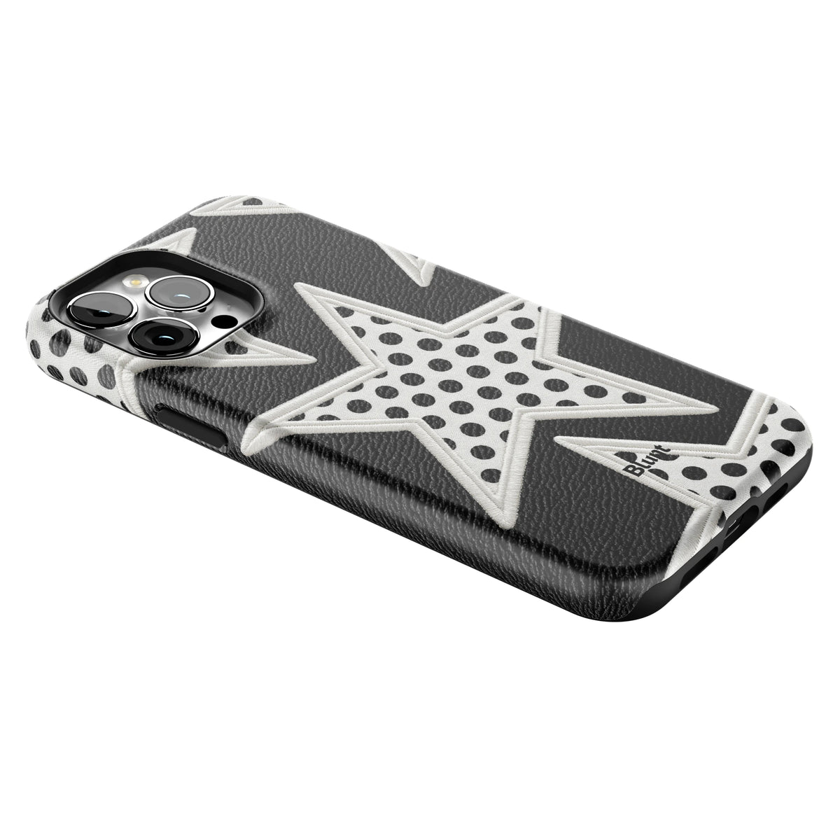 Noir Polka Star iPhone Case gallery - Iphone_13_Pro_Max_2