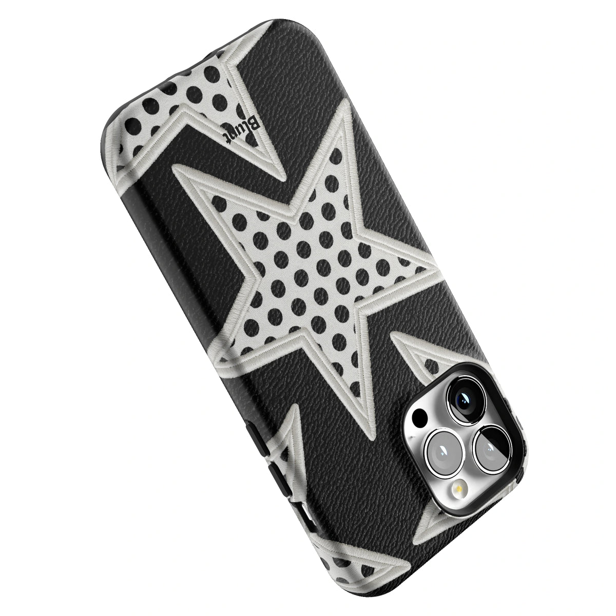 Noir Polka Star iPhone Case gallery - Iphone_13_Pro_Max_5