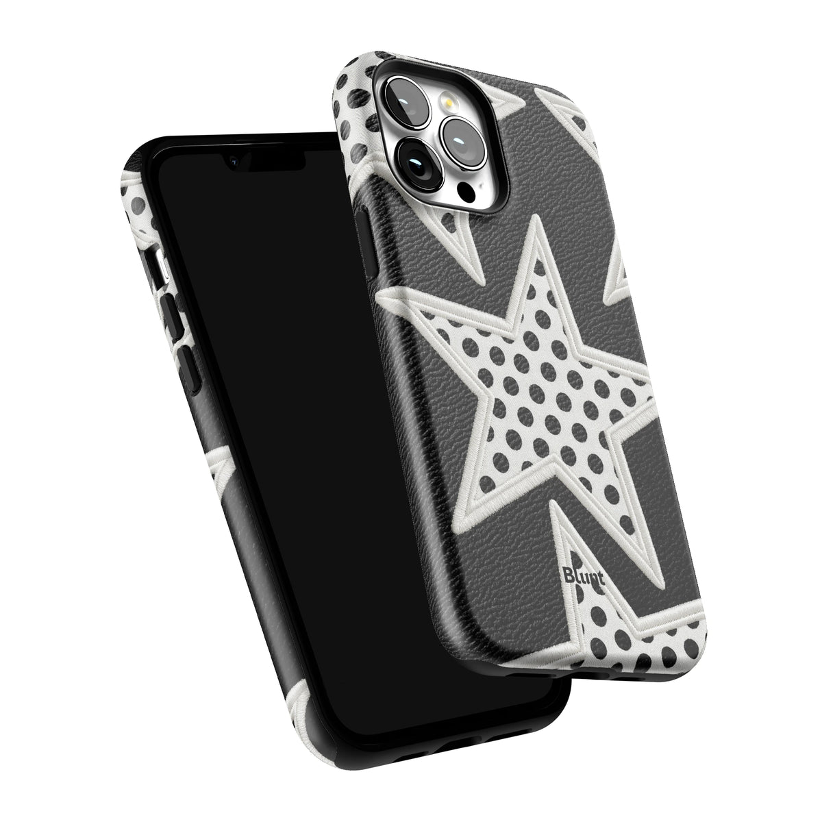 Noir Polka Star iPhone Case gallery - Iphone_13_Pro_Max_6