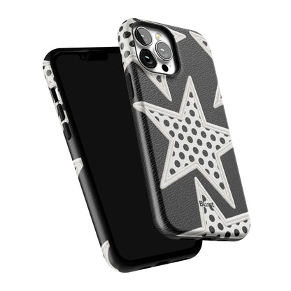 Noir Polka Star iPhone Case gallery - Iphone_13_Pro_Max_6
