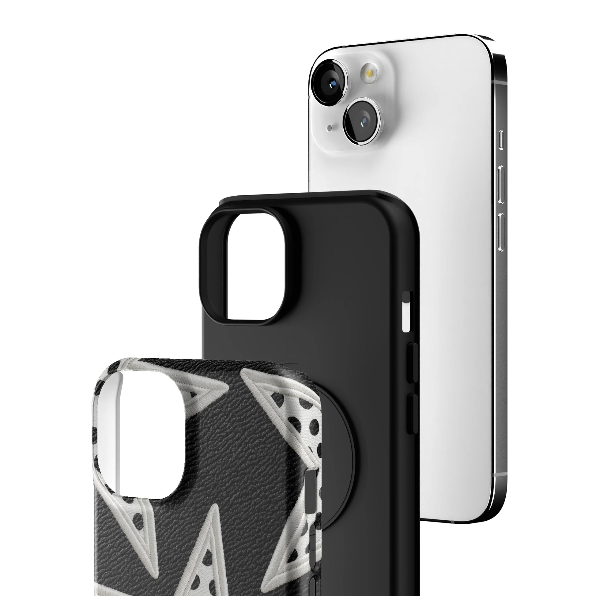 Noir Polka Star iPhone Case gallery - Iphone_14_Iphone_3