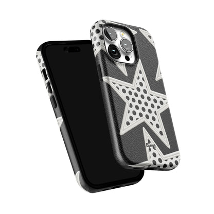 Noir Polka Star iPhone Case gallery - Iphone_14_Pro_6