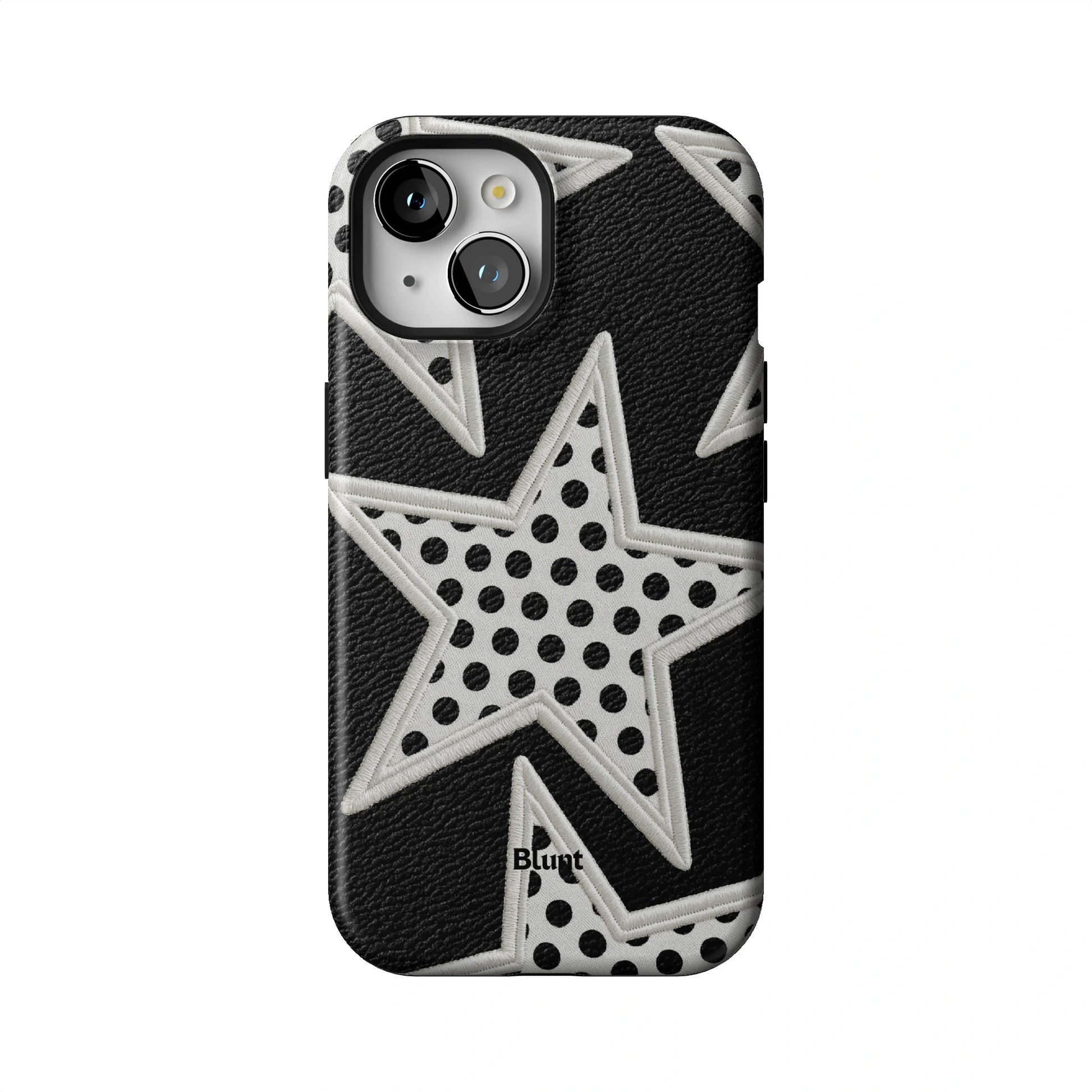 Noir Polka Star iPhone Case gallery - Iphone_15_Iphone_1