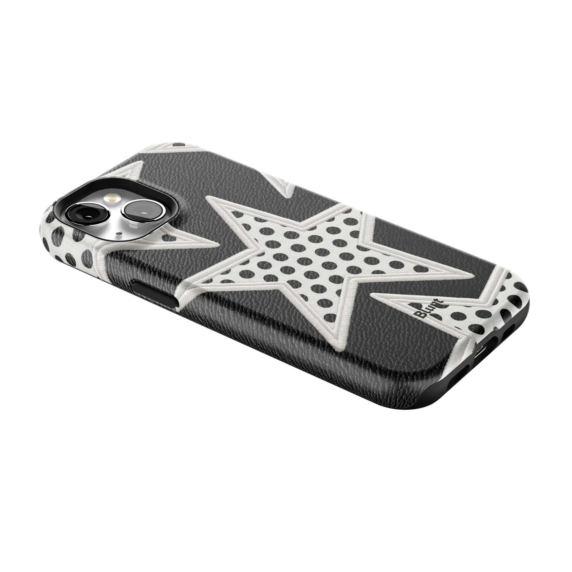 Noir Polka Star iPhone Case gallery - Iphone_15_Iphone_2