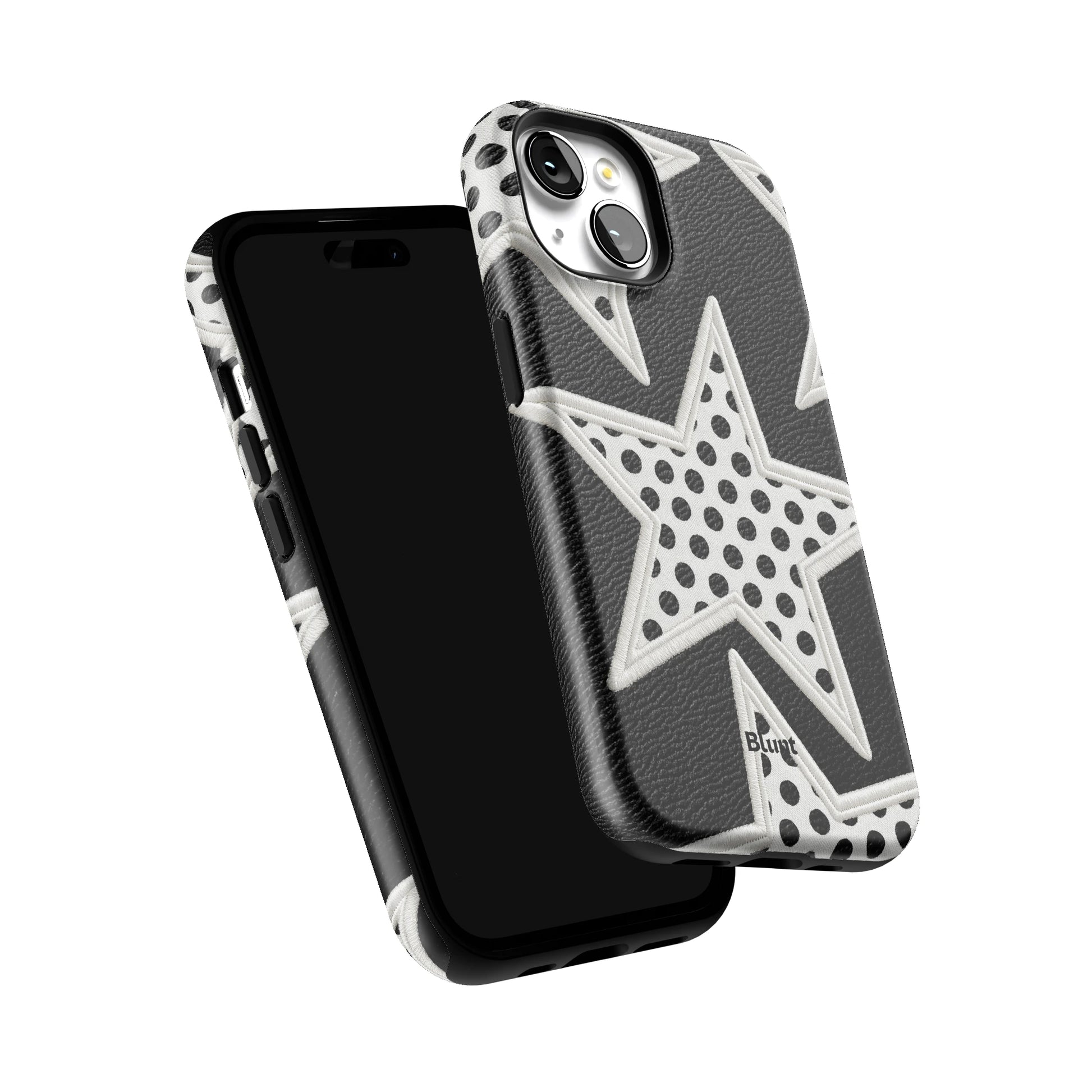 Noir Polka Star iPhone Case gallery - Iphone_15_Iphone_6