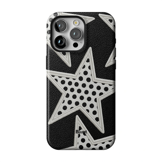 Noir Polka Star iPhone Case gallery - Iphone_15_Pro_Max_1