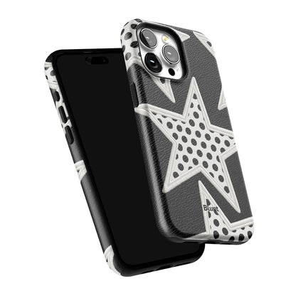 Noir Polka Star iPhone Case gallery - Iphone_15_Pro_Max_6