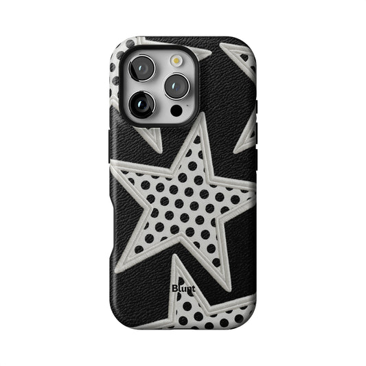 Noir Polka Star iPhone Case gallery - Iphone_16_Pro_1