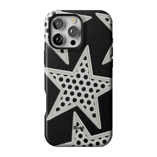 Noir Polka Star iPhone Case gallery - Iphone_16_Pro_Max_1