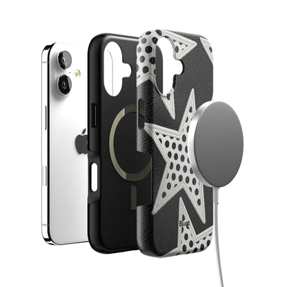 Noir Polka Star iPhone Case gallery - Iphone_17_Iphone_4