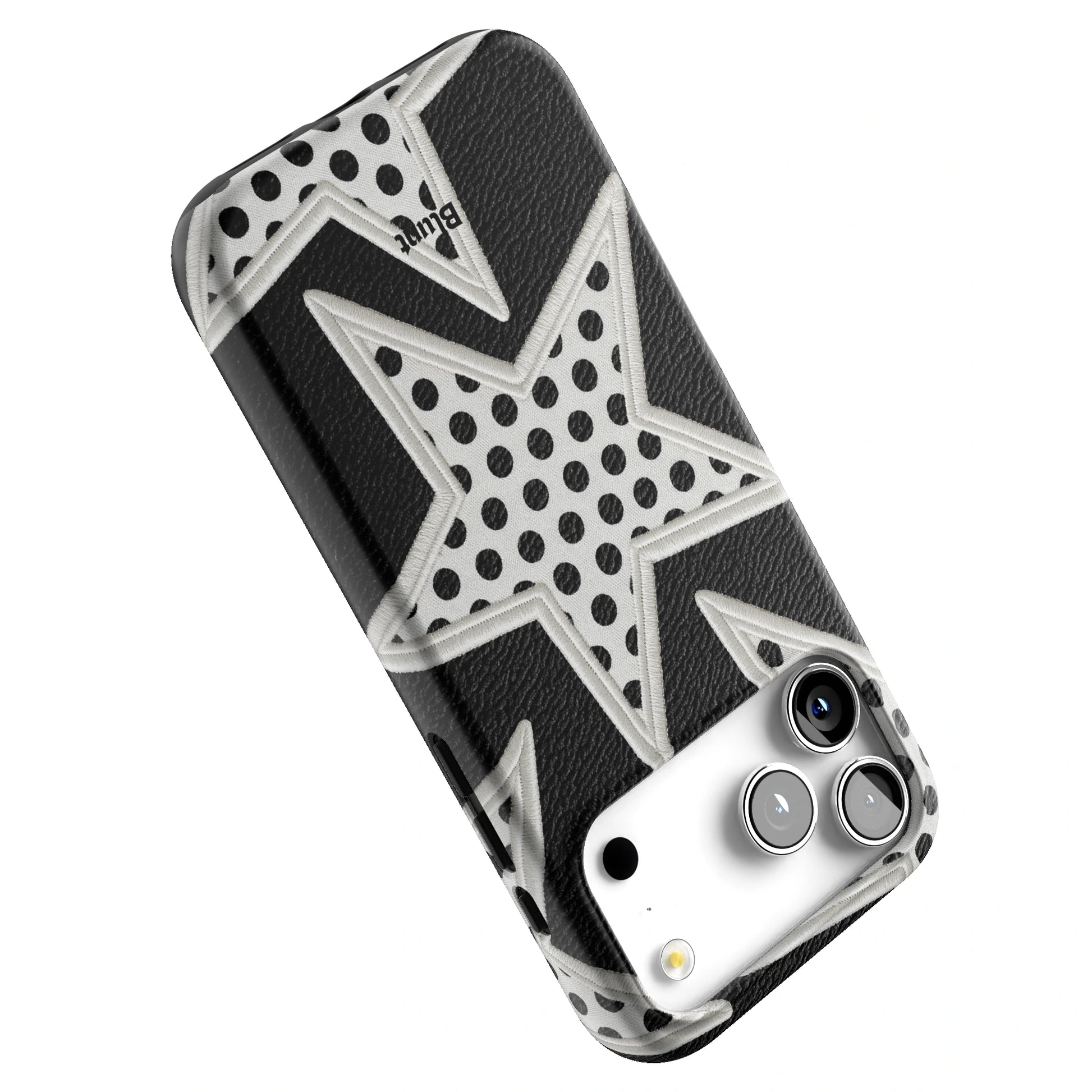 Noir Polka Star iPhone Case gallery - Iphone_17_Pro_Max_5
