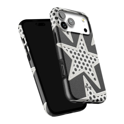 Noir Polka Star iPhone Case gallery - Iphone_17_Pro_Max_6
