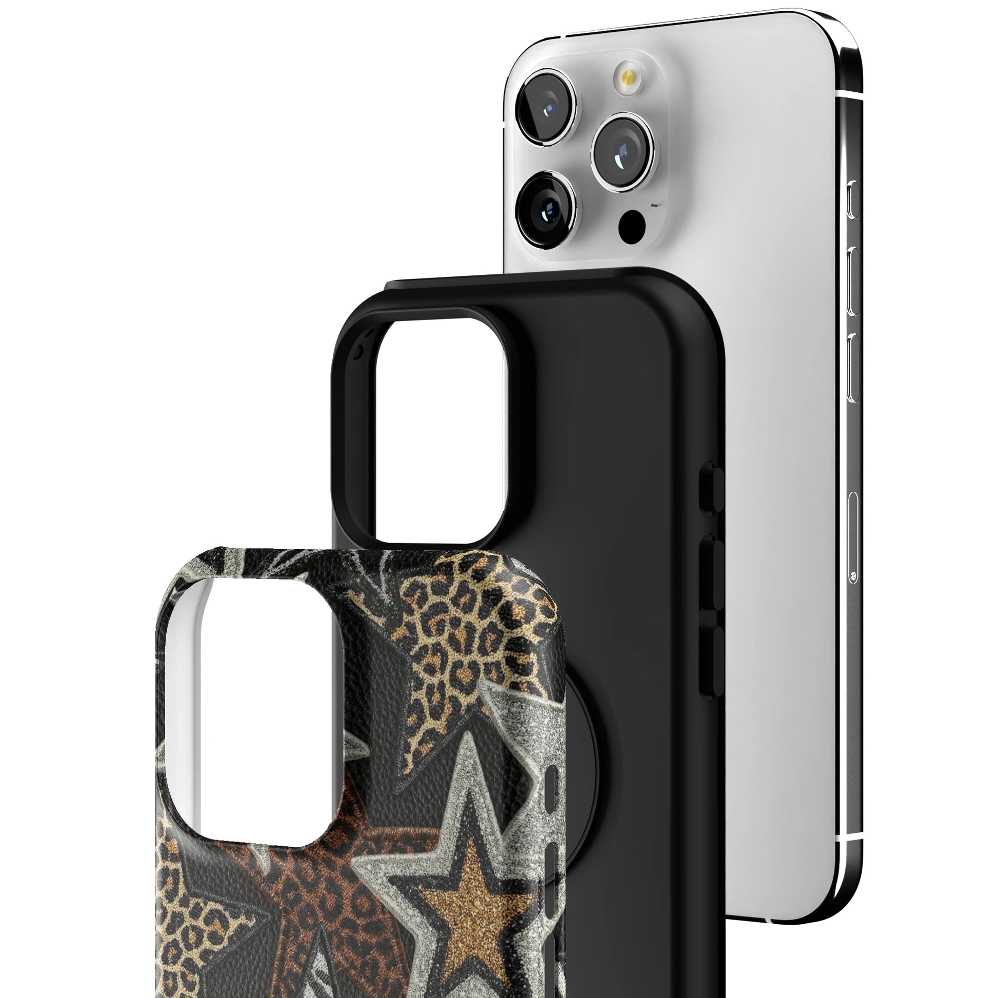 Noir Star iPhone Case gallery - Iphone_16_Pro_Max_3