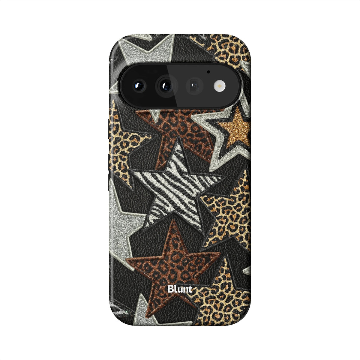 Noir Star Pixel Case - Blunt Cases