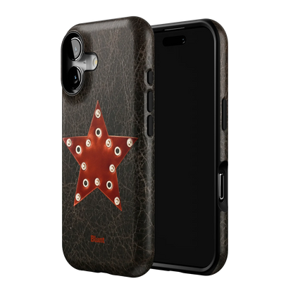 Rust Star iPhone Case