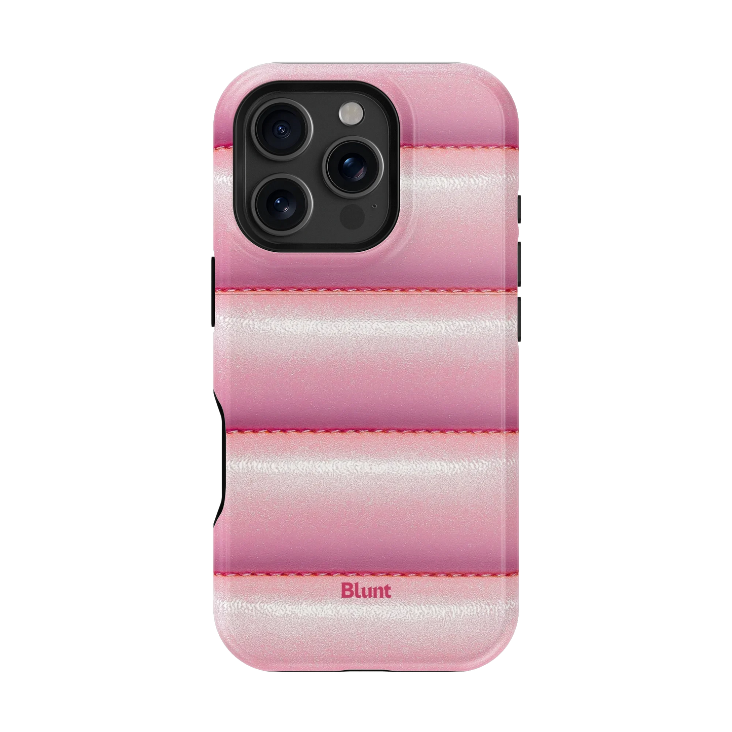 Pink Puffer iPhone Case