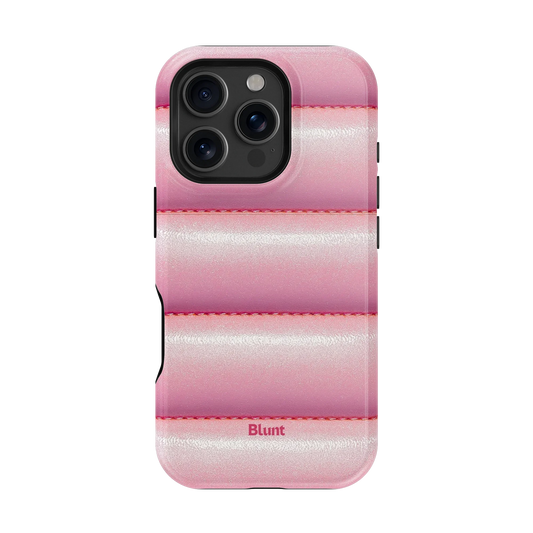 Pink Puffer iPhone Case