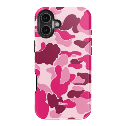 Pink Camo iPhone Case
