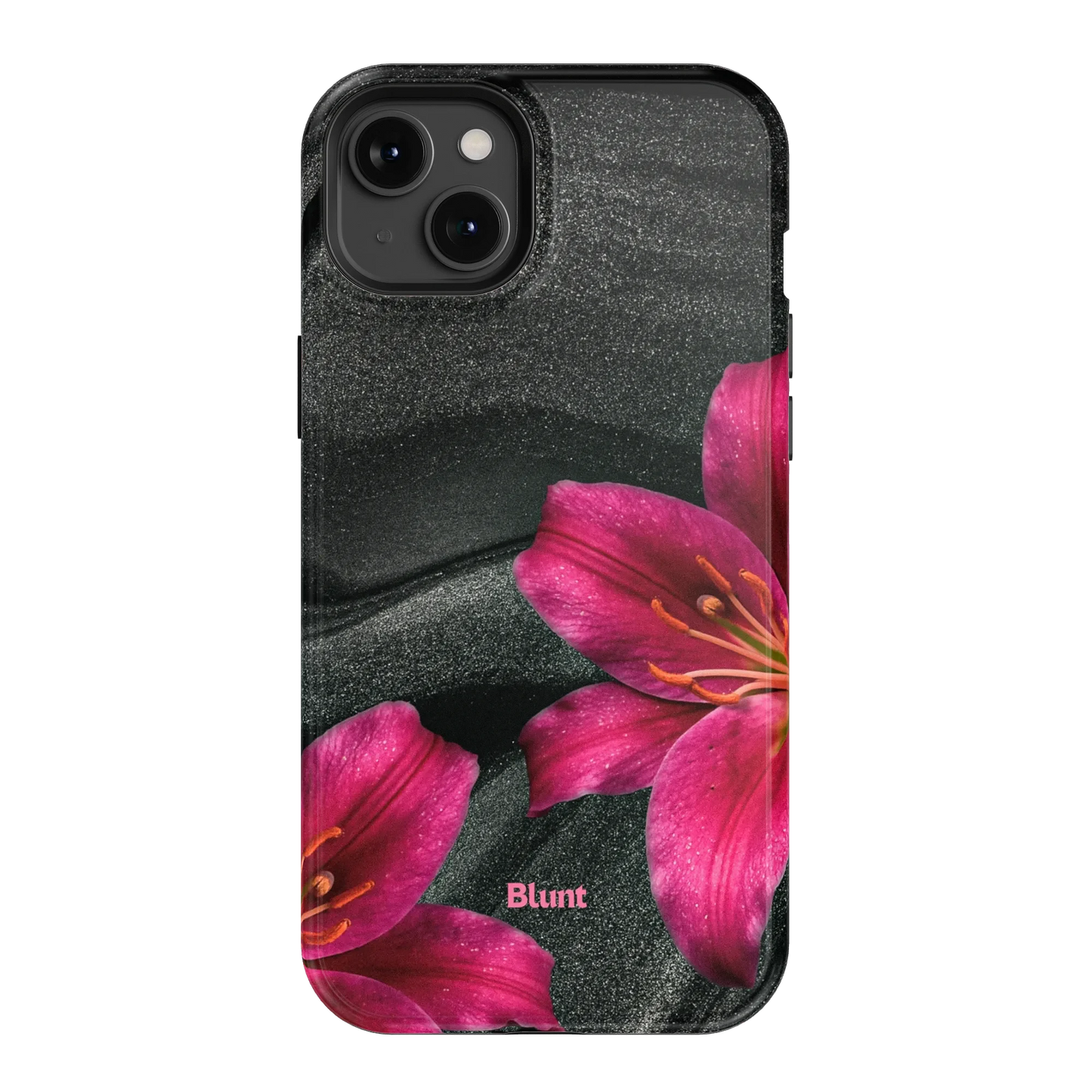Midnight Petals iPhone Case