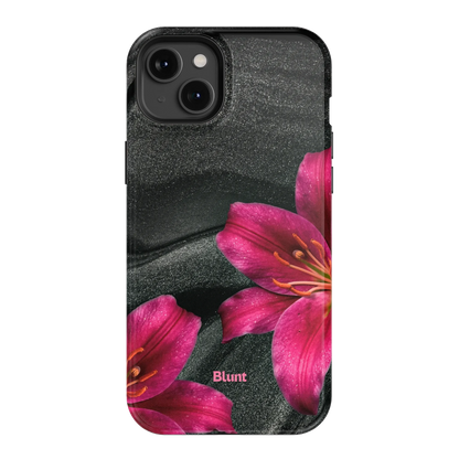 Midnight Petals iPhone Case