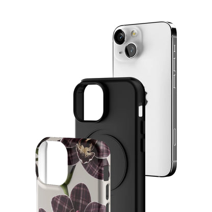 Petal-Plaid-iphone-case-iPhone 13 Mini-3
