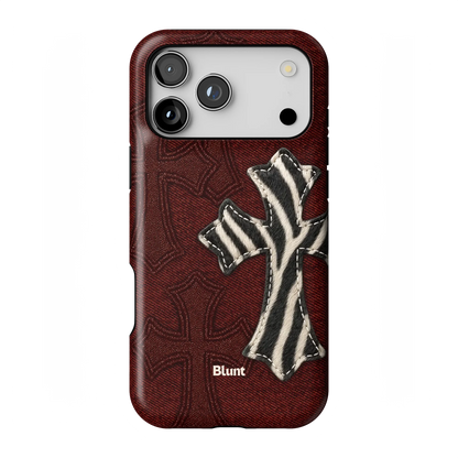 Zebrascale Cross iPhone Case