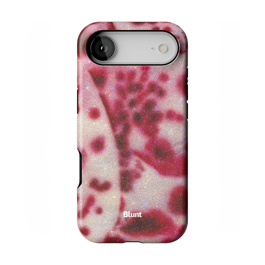 Crimson Veil iPhone Case
