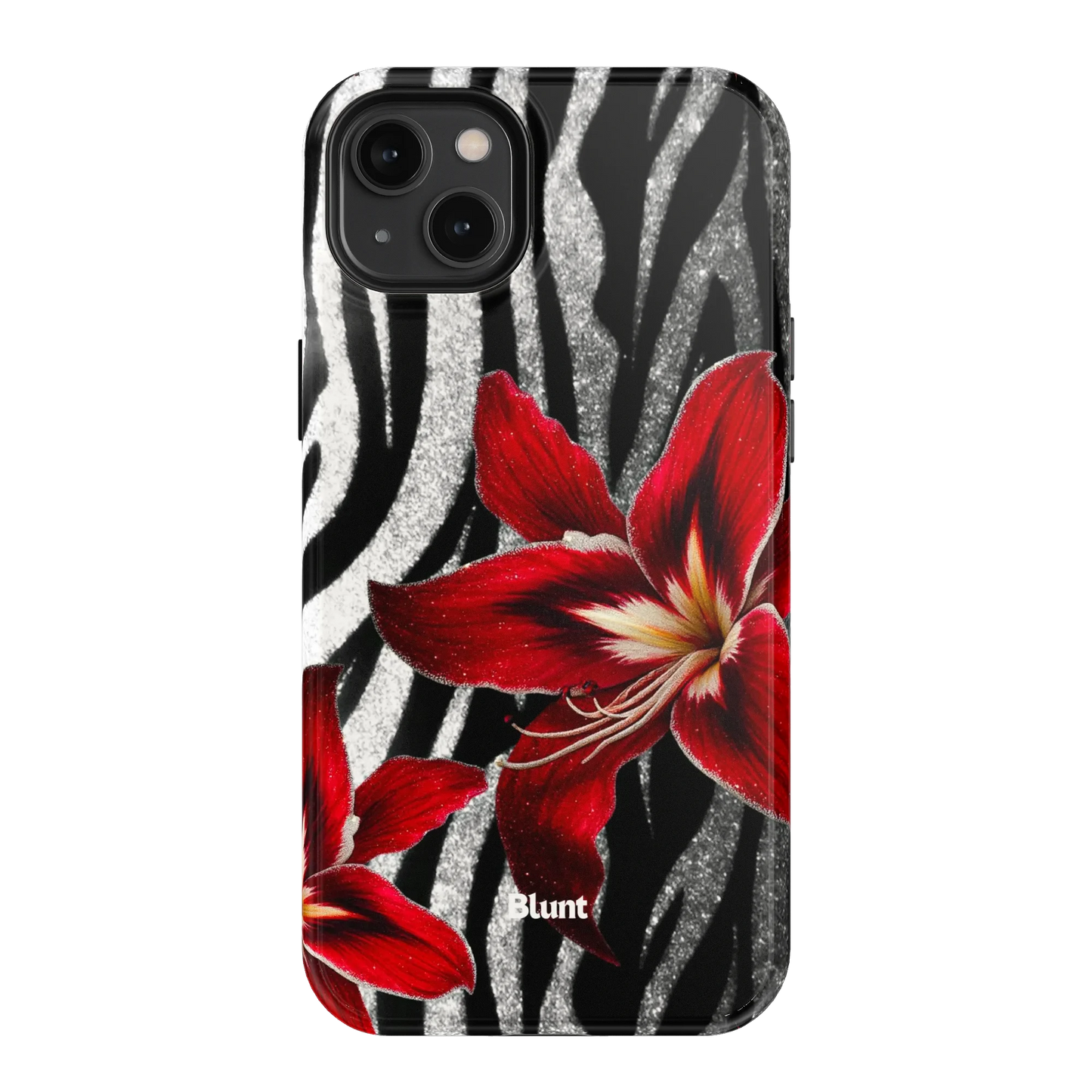 Zebra Rouge iPhone Case