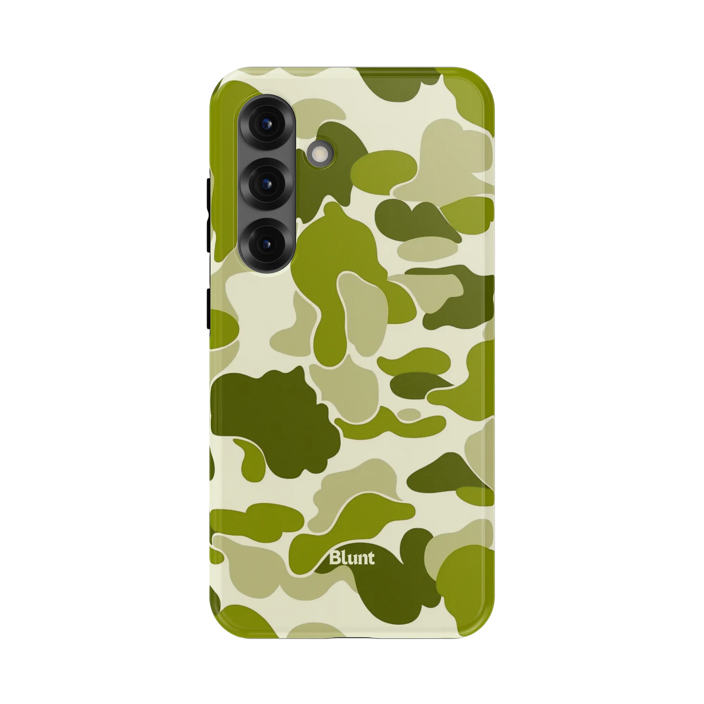 Lime Camo Samsung Case