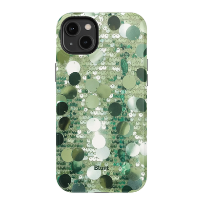 Sage Glitz iPhone Case