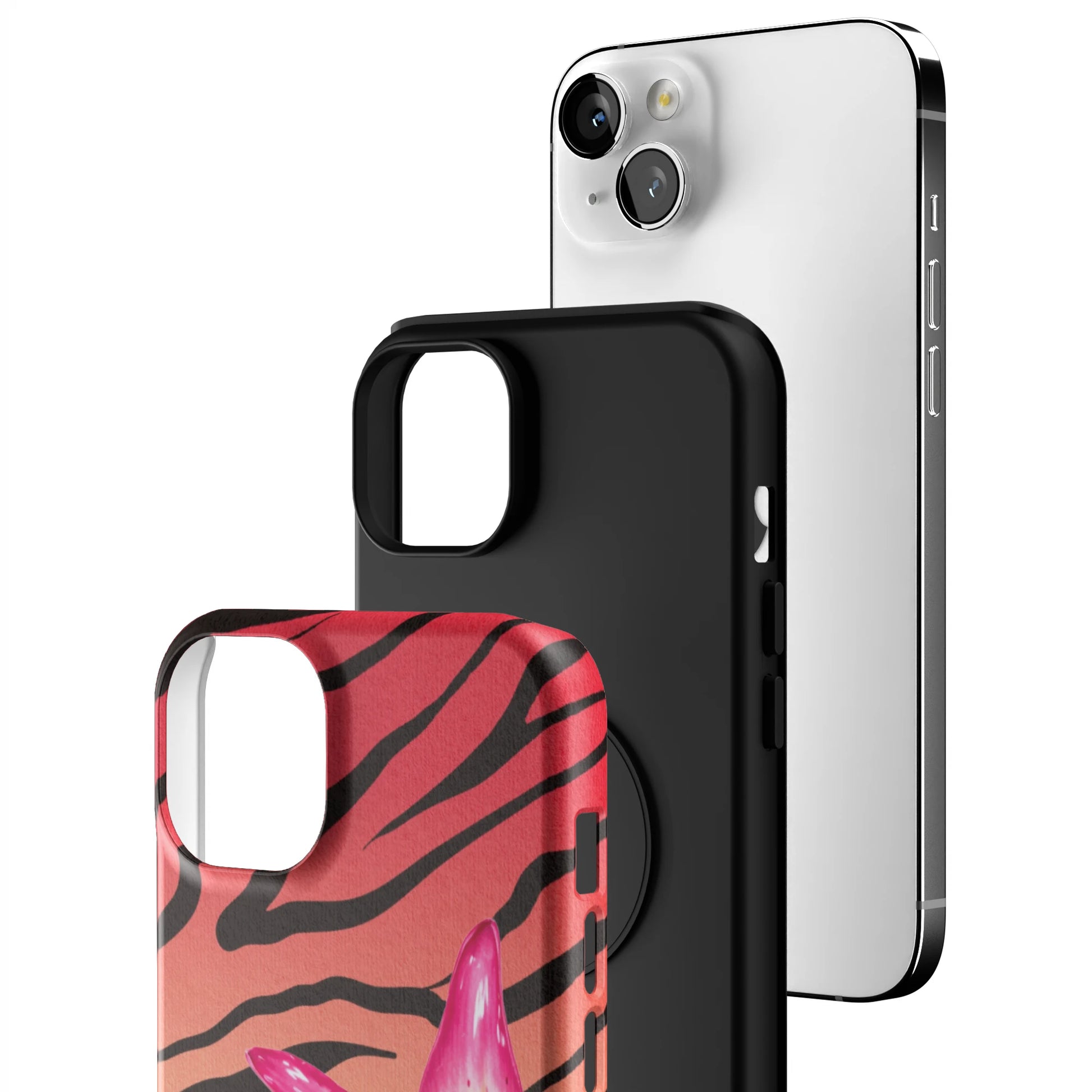 Striped-Lilly-iphone-case-iPhone 14 Plus-3