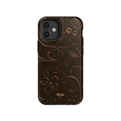 Tooled Leather iPhone Case