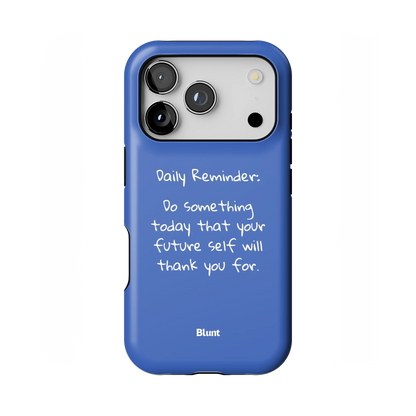 Daily Reminder iPhone Case