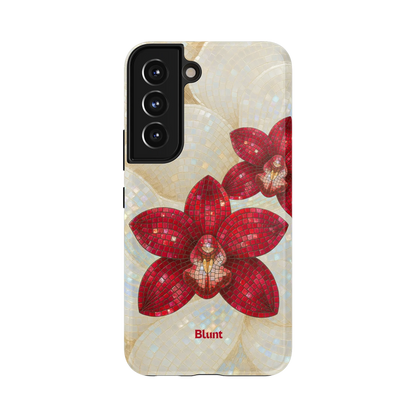 Crimson Orchid Samsung Case