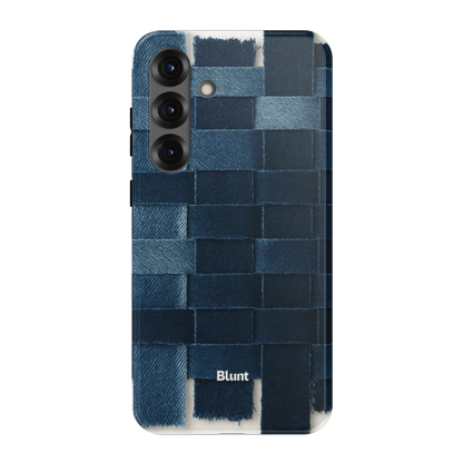 Indigo Weave Samsung Case