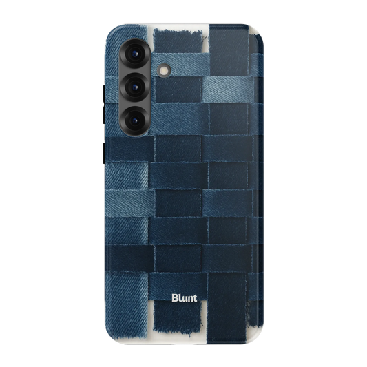 Indigo Weave Samsung Case