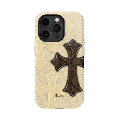Brownscale Saint iPhone Case