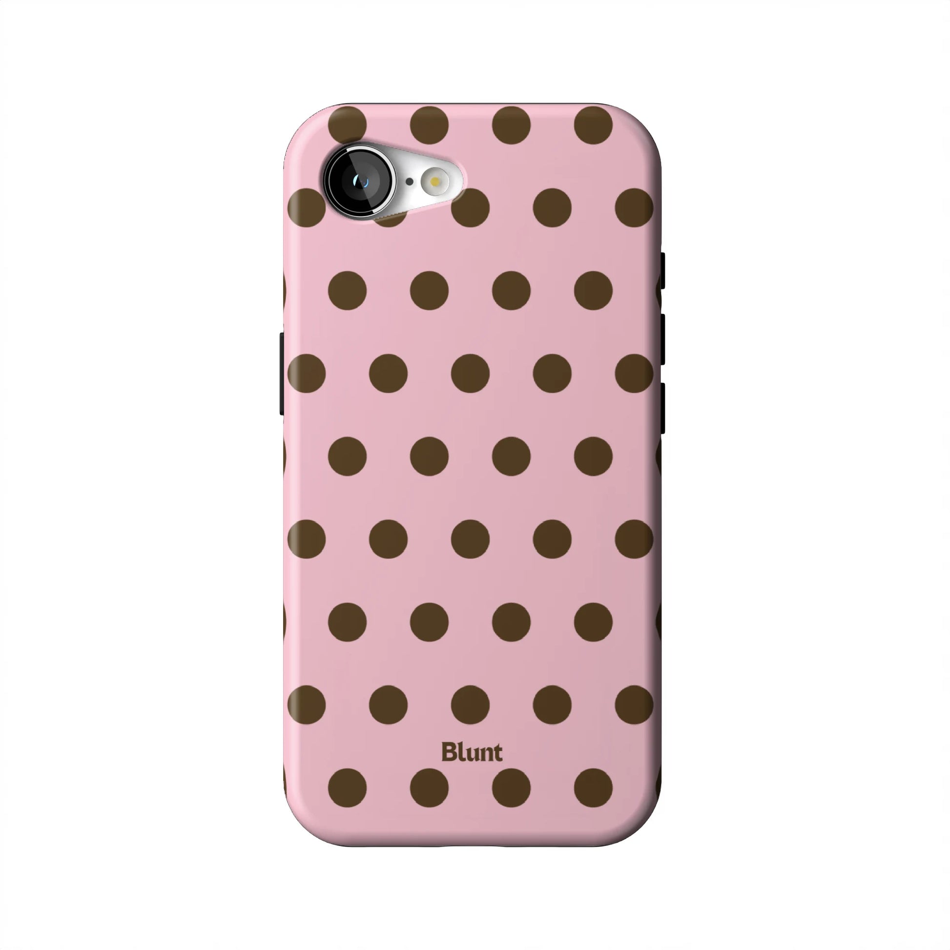 Blush-Polka-iphone-case-iPhone 17 E-1