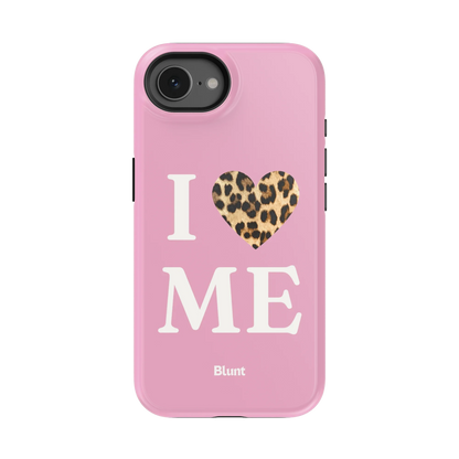 Pink I Love Me iPhone Case