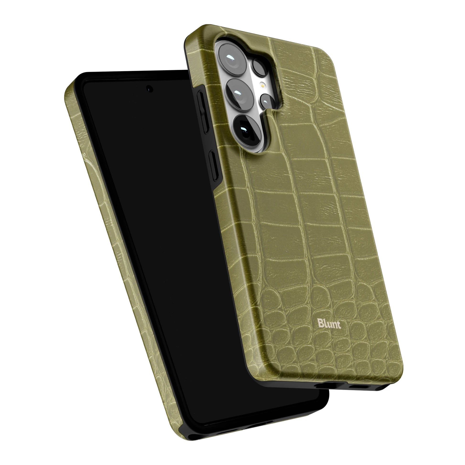 Olive-Croc-samsung-case-Galaxy S26 Ultra-5